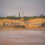 Riverside mining operation